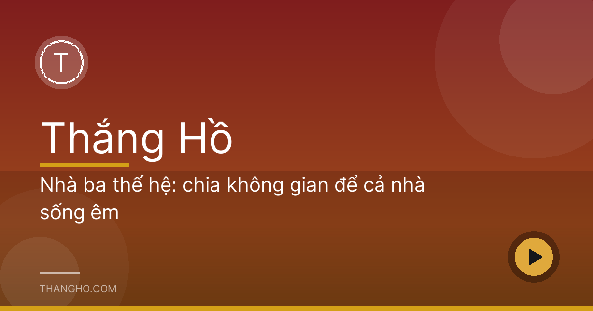 Ông bà, bố mẹ và cháu nhỏ cùng ăn cơm trong phòng sinh hoạt chung